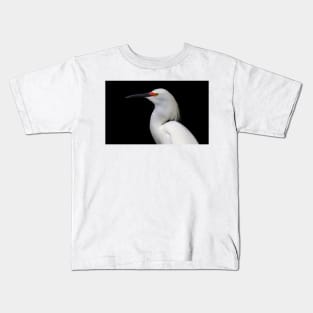 Egrets...I've had a few - Snowy Egret Kids T-Shirt